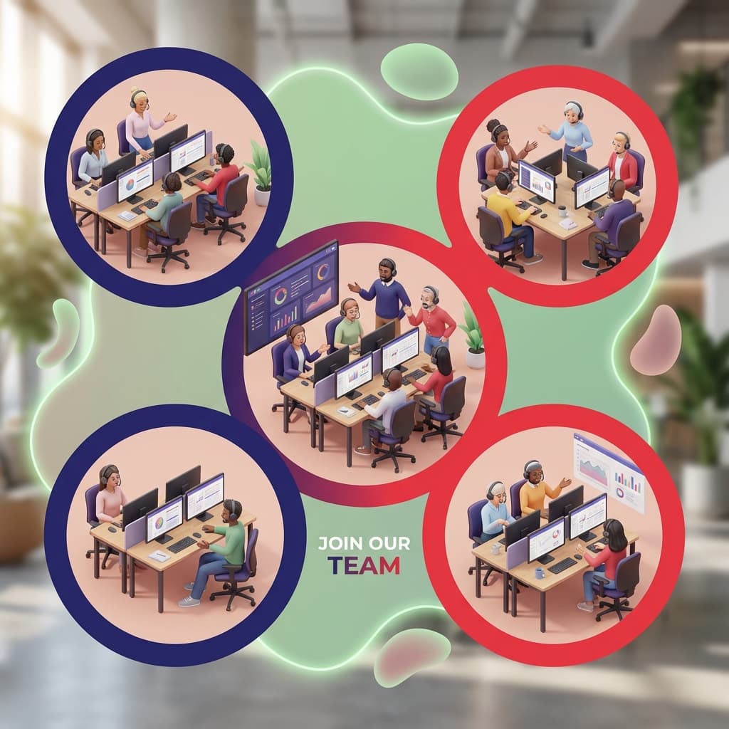 Équipe de centre d'appel